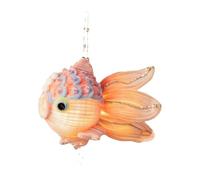 Chatonshen Lanterna Portatile Lanterna a Mano Lanterna di Carta Lanterna a LED Pesciolino Creativo Cartone Animato Set Artigianale per Bambini Adatta a Decorare, Rosa