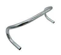 Chatonshen Manubrio da Corsa per Bici da Strada, in Lega, Facile da Installare, Accessorio Universale Professionale, Diametro del Morsetto 25,4 Mm, 38 Centimetri