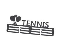 Chatonshen Medaglie Espositore Staffa Porta Medaglie Scaffale Appendi a Muro Robusto in Ferro per Raccogliere Ed Esporre Adatto per Soggiorno Palestr, Tennis