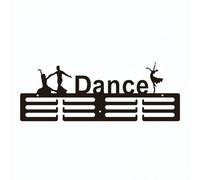 Chatonshen Porta Medaglie Espositore Medaglie Supporto Organizzatore Trofei in Metallo Robustezza Montaggio Parete per Runner E Sportivi Adatto per Collezione Personale Decorazione Casa, Danza