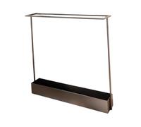 Chatonshen Porta Racchette da Badminton, Scaffale Espositivo per Attrezzature Sportive, Accessori per Club, Scuole E Adulti, Nero