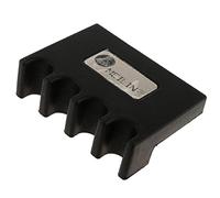 Chatonshen Porta Stecca da Biliardo con Materiale in Gomma Espansa Rack Portatile per Bacchette da Snooker Supporto per Stecche da Pool Facile da Posizionare
