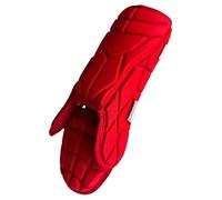 Chatonshen Protezioni per Gambe E Tibie da Baseball, Protezioni per I Piedi, Equipaggiamento Protettivo in Materiale Eva Confortevole per Adolescenti, Ideali per, Rosso