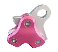 Chatonshen Puleggia per Immersioni Subacquee, Attrezzatura Subacquea, Boa, Lega di Alluminio, Immersione Libera Fluida, Alta Efficienza, Avvolgicavo in Metallo, Rosa