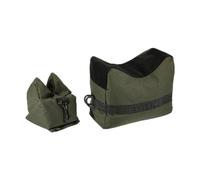 Chatonshen Supporto per Fucile Anteriore E Posteriore in 2 Pezzi con Sacchi di Sabbia, Realizzato in Resistente Tessuto Oxford, con Regolazione Flessibile E, Verde