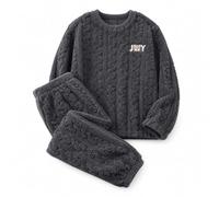 Chatonshen Tenuta da Notte per Uomo in Morbido con Design Pratico E Cuciture Resistenti per Uso Quotidiano Adatto per Regalare a E Padre Durante le Feste Invernali, #801, Grigio, M