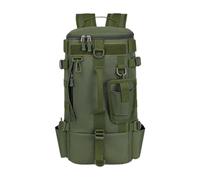 Chatonshen Zaino Da Pesca Zaino Impermeabile Borsa Da Pesca Grande Capacità Multiuso per Escursionismo Campeggio Alpinismo, Verde