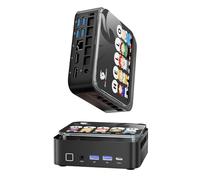 chatreey Mini PC i5 14450HX (10C/16T 4,8GHz Max) 16GB DDR4 RAM 512GB SSD, 3X 4K Display Mini Computer con Type C/USB 3.0/Wi-Fi5/BT 4.2/RJ45 LAN per Home/Office Business