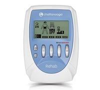 Chattanooga Rehab by Compex, professionale a 4 canali indipendenti | 4 canali indipendenti, TENS/NMES, Mi-Ready, 120 mA, 1-150 Hz, Funzione 2+2, Ricarica ≤2,5 h, Garanzia 3 anni