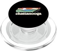 Chattanooga Tennessee Outdoors Retro Nature Graphic PopSockets PopGrip per MagSafe
