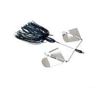 Chatterbait, esca per spigola, esca da pesca, esca a lama con rotazione per il rumore, testa realistica 3D, 24 G, resistente per luccio persico d'acqua dolce (4#)