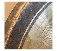 Chau Gong in bronzo, 55 cm, con martello e corda per appenderlo, tradizionale gong cinese, per yoga, meditazione, guarigione del suono, casa o ufficio