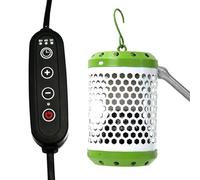 Chauffage Perruches - Chauffe-Oiseaux Sécurisé ÉConome | Métal Dispositif Chaleur Contrôlée - Chauffage for Terrarium Et Poulailler Avec Protection Surchauffe Créant Environnement Confortable Rettiles