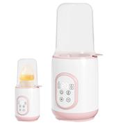 Chauffe-biberon portable - chauffage rapide, maintien température, sans fil | dégivrage doux pour lait maternel, chauffe-biberon automatique à température constante, idéal voyage, voiture, nuit, alime