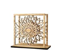Chauncey Design Bjt796 - Portatovaglioli in legno tagliato (caffè, 15,5 x 18 x 8 cm)