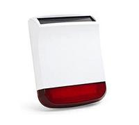 Chuango Sirena wireless con lampeggiante 110dB per antifurto con ricarica solare