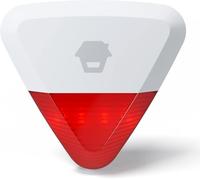 Chuango Sirena Wireless da Esterno IP54 con Lampeggiante LED WS-280, per Antifur