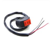 CHAURDH 22mm Pulsante Manubrio Moto Luce di Guida Faro Lontano Vicino Interruttore A Tre Linee Ricambi Moto Accessori Interruttore luci ausiliarie