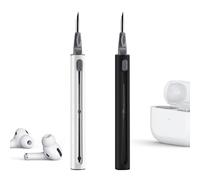 ChAusa 2 Pezzi Set di Pulizia per Airpods Pro,Penna di Pulizia Auricolari Wireless Multifunzione 3 in 1 Spazzola Morbida per Cuffie Bluetooth,Compatibile con Airpods Pro Samsung MI Lego Auricolari