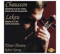 CHAUSSON LEKEU Sonata G Major / Concerto D Major (CD)