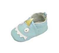 Chaussons Cuir Souple Bébé Antidérapant Chausson Fille Chausson Cuir Bébé Garcon 0 À 24 Mois Chaussures Bébé Pas Chaussures Bébé Filles Souples Cuir Suédé Dessin Anim Sandali Gioielli Bambino, Azzurro