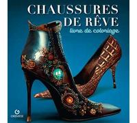 Chaussures de rêve. Livre de coloriage