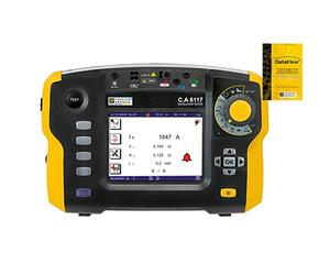 Chauvin Arnoux C.A 6117 + Software Dataview Tester di installazione