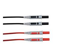 Chauvin Arnoux - Cavi di misura con 2 connettori dritti da 4 mm, in PVC, 1,5 m