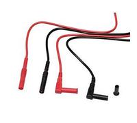 Chauvin Arnoux Cavi di misurazione con punta di prova IP2X per connettore angolare DMM da 4 mm