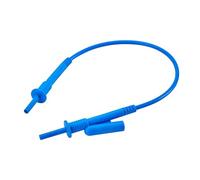Chauvin Arnoux Cavo di misurazione HV 5 kV (35 cm) con presa assiale (blu)