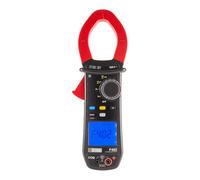 Chauvin Arnoux F402 - Pinza elettrica digitale, resistente agli spruzzi d'acqua (IP54), CAT III, 1500 V, CAT IV 1000 V