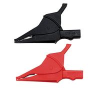 Chauvin Arnoux - Morsetti a coccodrillo CAT IV-1000V - 15A, rosso