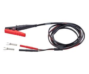 Chauvin Arnoux Morsetto a coccodrillo Kelvin 25A con cavo da 3 m (1 pezzo)