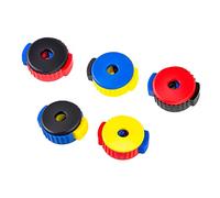 Chavisenty 5Pcs Drum Cymbal Mate Quick Release Drum Accessori Mix Colore Push-On Design Comodo Da Usare