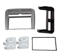 Chavisenty Kit di installazione per mascherina autoradio 2 DIN per Grand Punto 2005-2009, con montaggio sul cruscotto a sinistra, telaio stereo