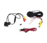 Chavisenty Telecamera di retromarcia a 12 luci per auto, visione notturna HD, immagine di retromarcia grandangolare a 170 gradi, impermeabile, universale, facile da usare