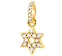 CHAWIN Ciondoli in argento Sterling 925 con effetto oro - Gioielli per braccialetti e collane - Ciondolo amore famiglia con cuore e motivi hawaiani, perfetto per donne, ragazze, sorelle, normal