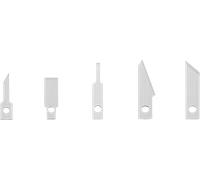 Chawke Blades Kit per CK01 - Set di 100 Pezzi - 5 Types Blades