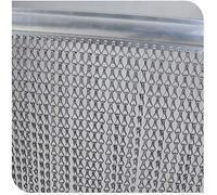 Chawniao Tenda a catena in alluminio, 90 cm x 200 cm, per porte, zanzariere in metallo, per zanzariere, per zanzariere