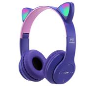 CHAXIN Wireless Headphones Stereo Bass Gaming Headset Cute Bluetooth-Compatible Helmets Over-Ear Headsets for Kids and Adult