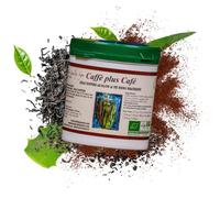 CHAY Coffee all’Aloe con Tè - Caffè Gourmet Arabica Bio Monorigine | Aloe Arborescens Aloe Code Formula | Puro Ceylon Tea Nero | Bevanda Drenante, Naturale - 400g