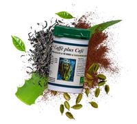 CHAY Coffee all’Aloe con Tè e Cardamomo - Caffè Arabica Bio, Tè Nero Ceylon, Cardamomo Indiano - Bevanda Gourmet Naturale con Aloe Code, Proprietà Drenanti e Sensoriali - 54g