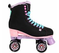 Chaya Melrose Pattini a Rotelle Pattini Retro Disco Roll-Schuhe Nero Nuovo