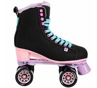Chaya Melrose Pattini a Rotelle Pattini Retro Disco Roll-Schuhe Nero Nuovo