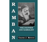 Chayim Henoch Ramban: Philosopher and Kabbalist (Tascabile)