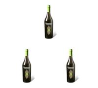 Chazalettes Vermouth Extra Dry 75cl - Vermouth con scorze di agrumi ed erbe alpine piemontesi. 18% vol. (Confezione da 3)