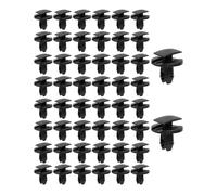 CHBCD 50 pezzi di clip di fissaggio in plastica per rivetti, per paraurti, rivestimento del parafango, clip per auto per Citroen Peugeot Jumpy Berlingo C3 C4 C5 C6