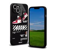 CHBSHENG Cool Design Phone Case for iPhone 13 Case for Boys Men Street Aesthetic Shockproof Basketball Sneaker Sports Designer Cases Compatible with iPhone 13 Black