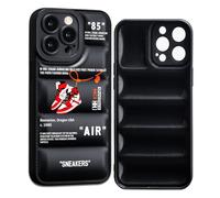 CHBSHENG Cool Phone Case - Custodia per iPhone 16 Pro, per ragazzi e uomini, design di strada, estetica, antiurto, compatibile con iPhone 16 Pro, colore nero