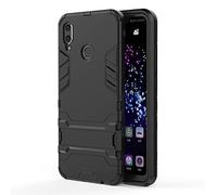 CHcase Huawei Nova 3i / Huawei P Smart Plus Custodia, 2 in 1 Armour Hybrid Dual Layer Armatura Defender PC + TPU Custodie Case Cover con Supporto per Huawei Nova 3i / Huawei P Smart Plus -all Black